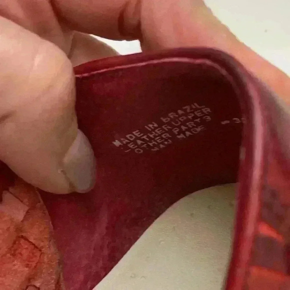 Trotters Women Liz Loafer Size 8.5 M Leather Woven Flats Classic Slip On Career - Picture 12 of 13